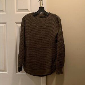 Olive green Knit Sweater
